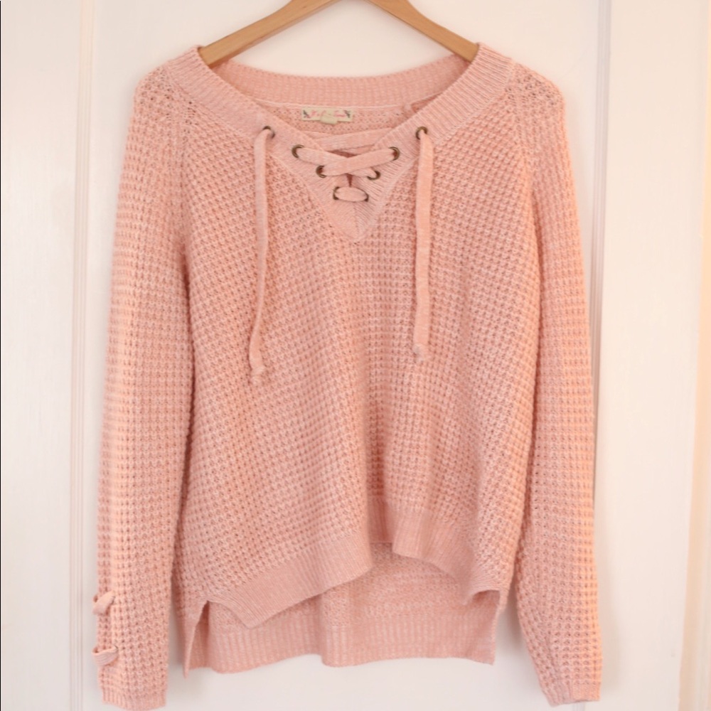 Pink Sweater